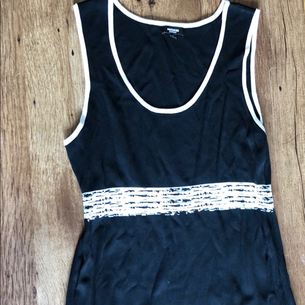 Black and White Dress